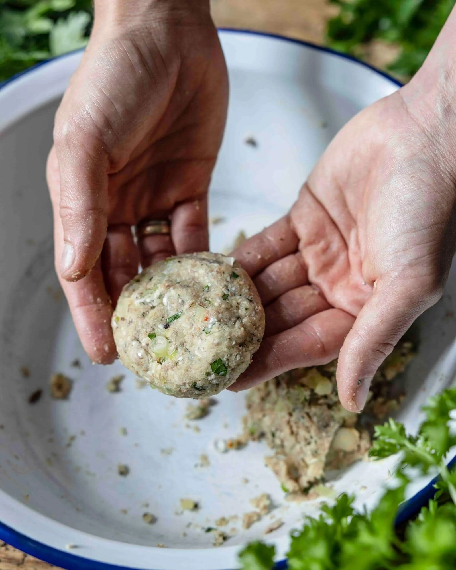 Portugiesische Fisch Cakes