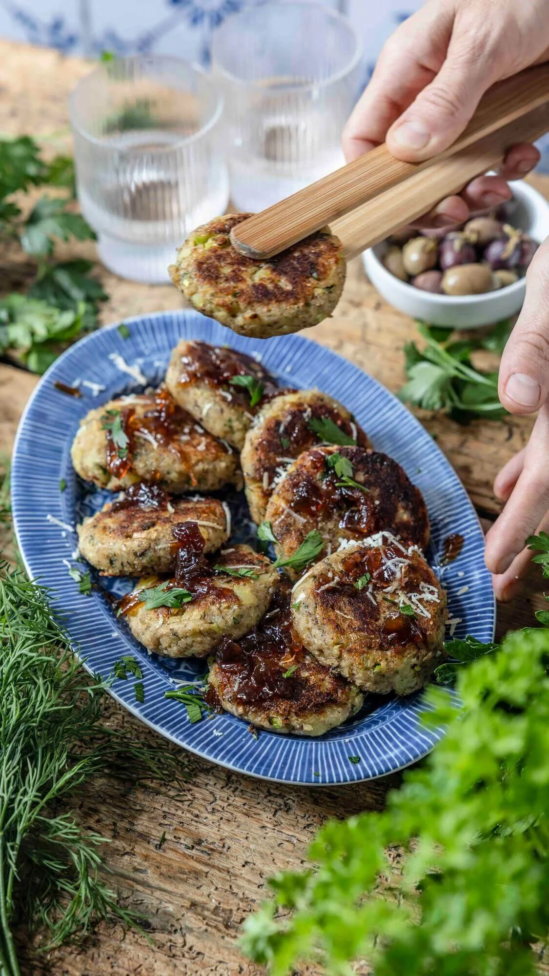 Portugiesische Fisch Cakes
