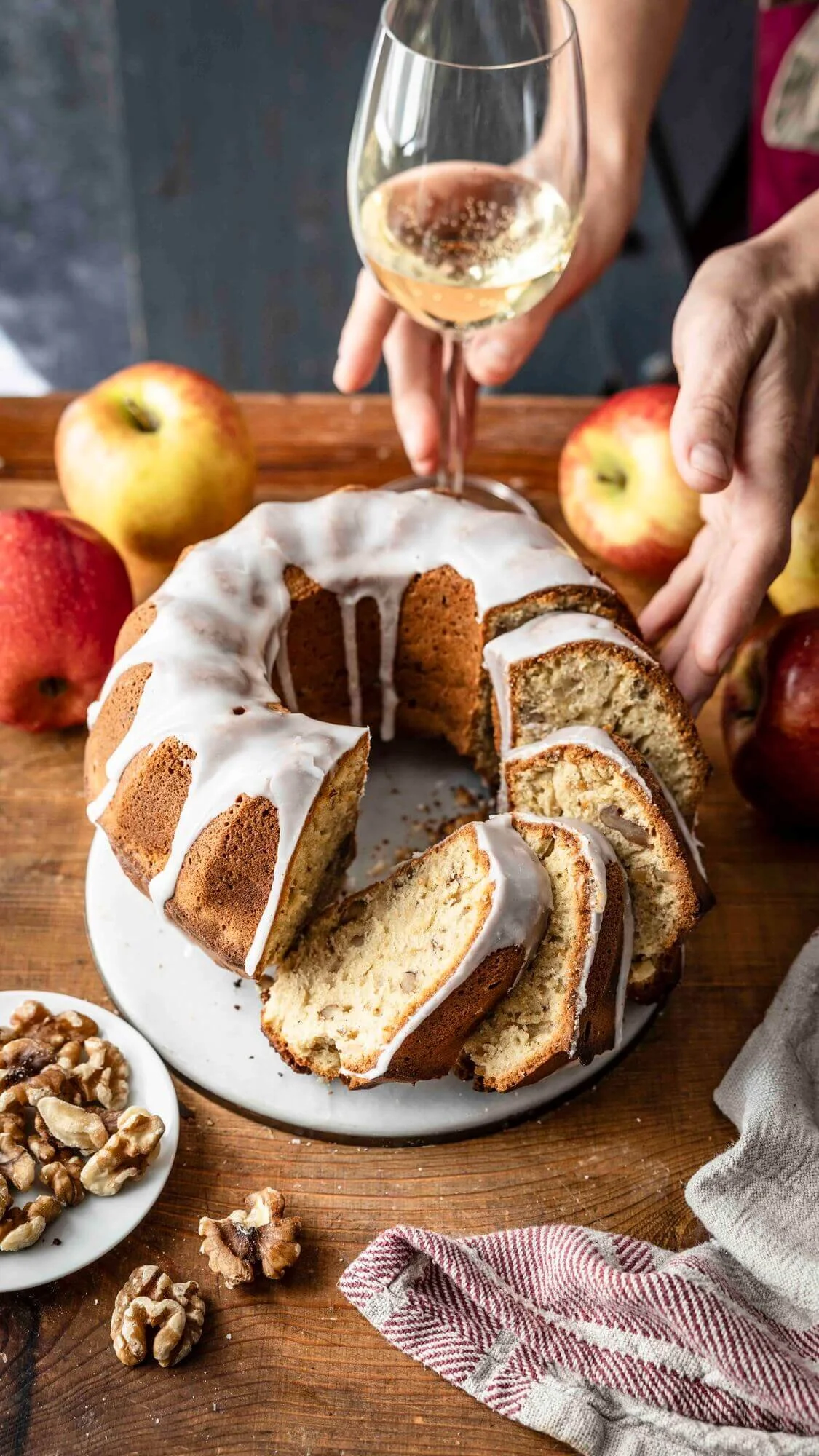 Apfel-Walnuss-Kuchen