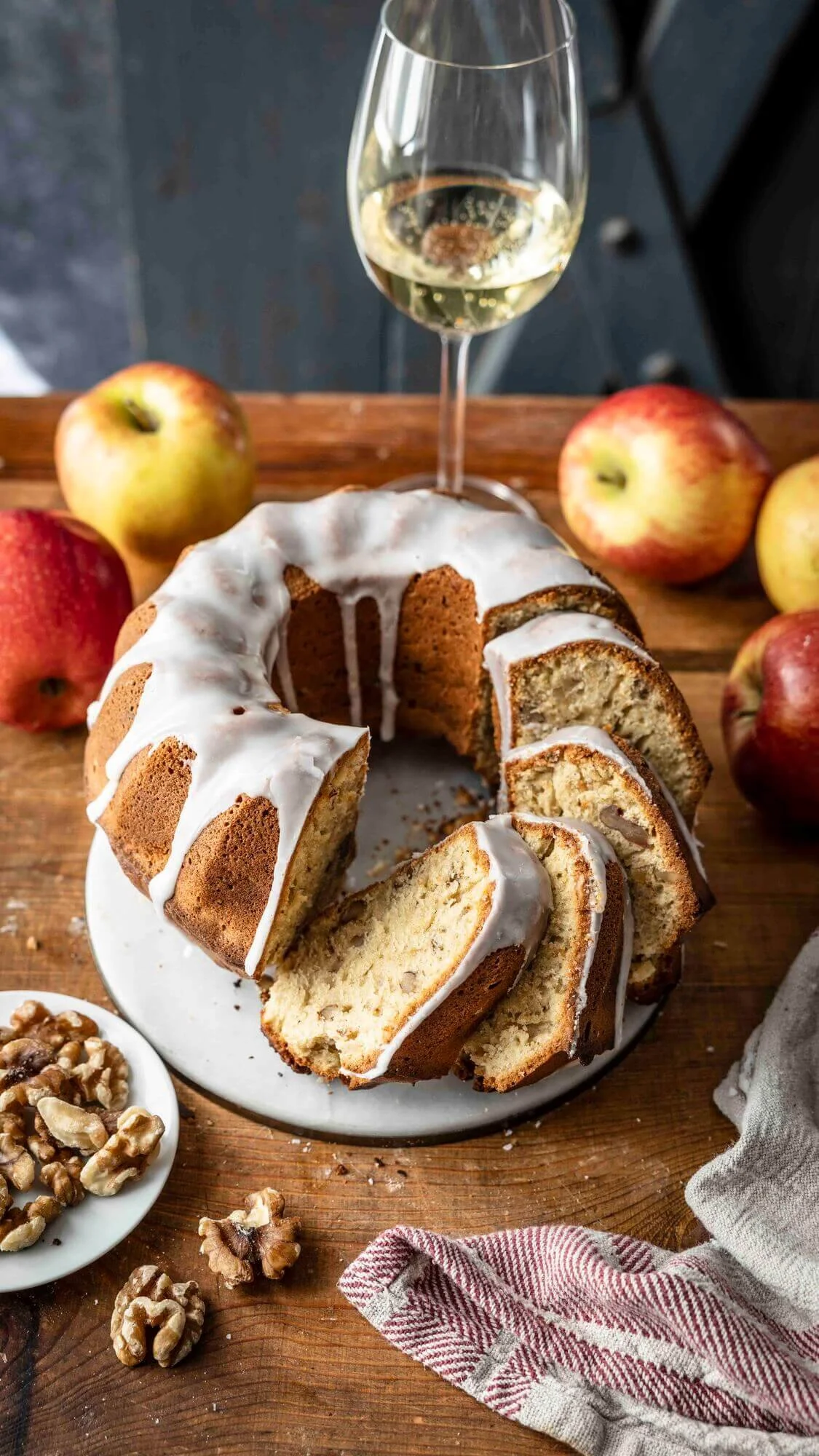 Apfel-Walnuss-Kuchen