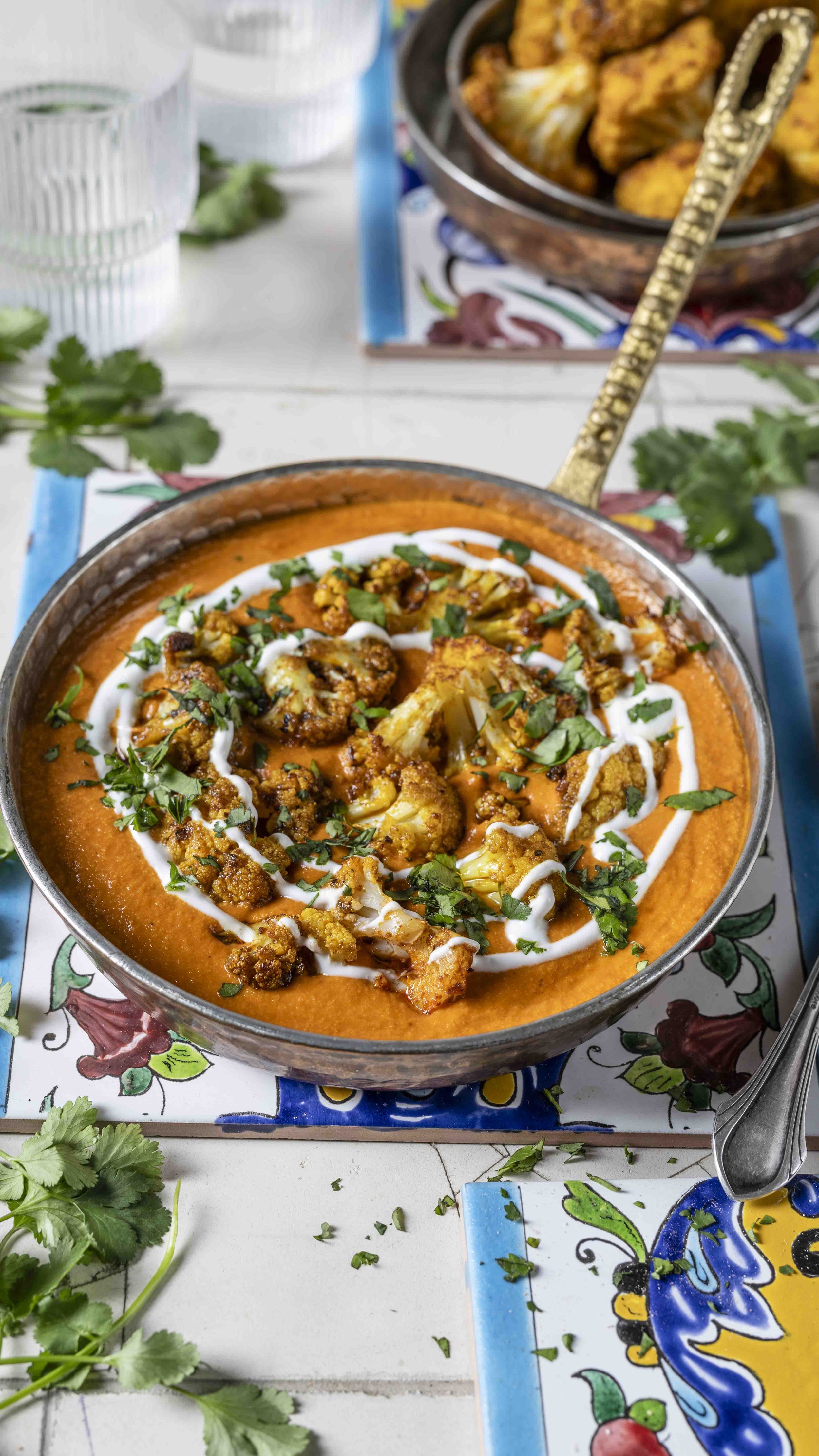 Butter Chicken mit Blumenkohl