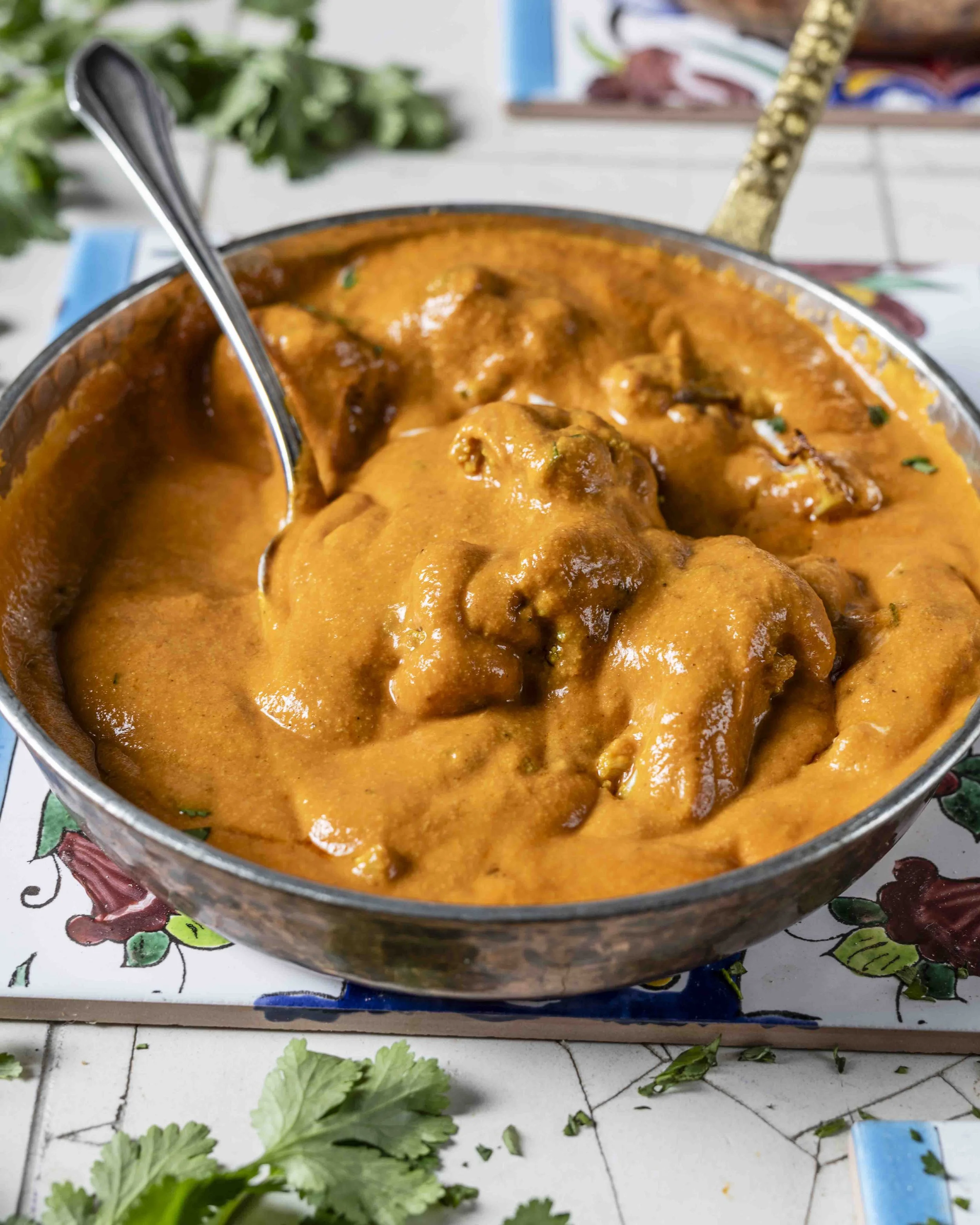 Butter Chicken vegetarisch mit Blumenkohl