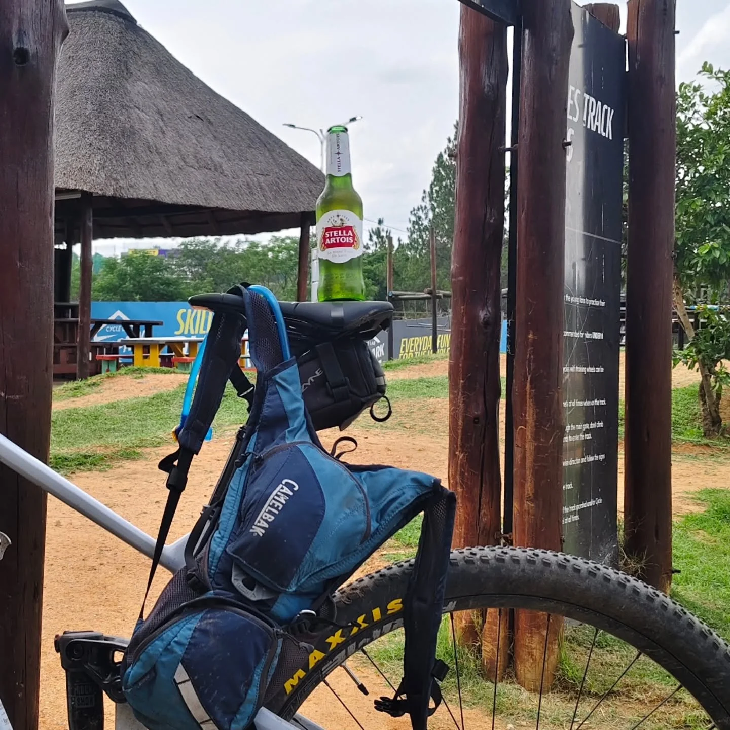 When you are not allowed to run...
Great day at the office!

#completesciencebasedcoaching #completeathleteza #pwcbikepark #mountainbike