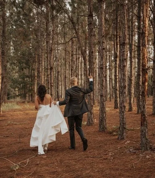 Outdoor Wedding Venue Near Cocoa Beach Florida: When the Atlantic Coast Couples Want the Forest