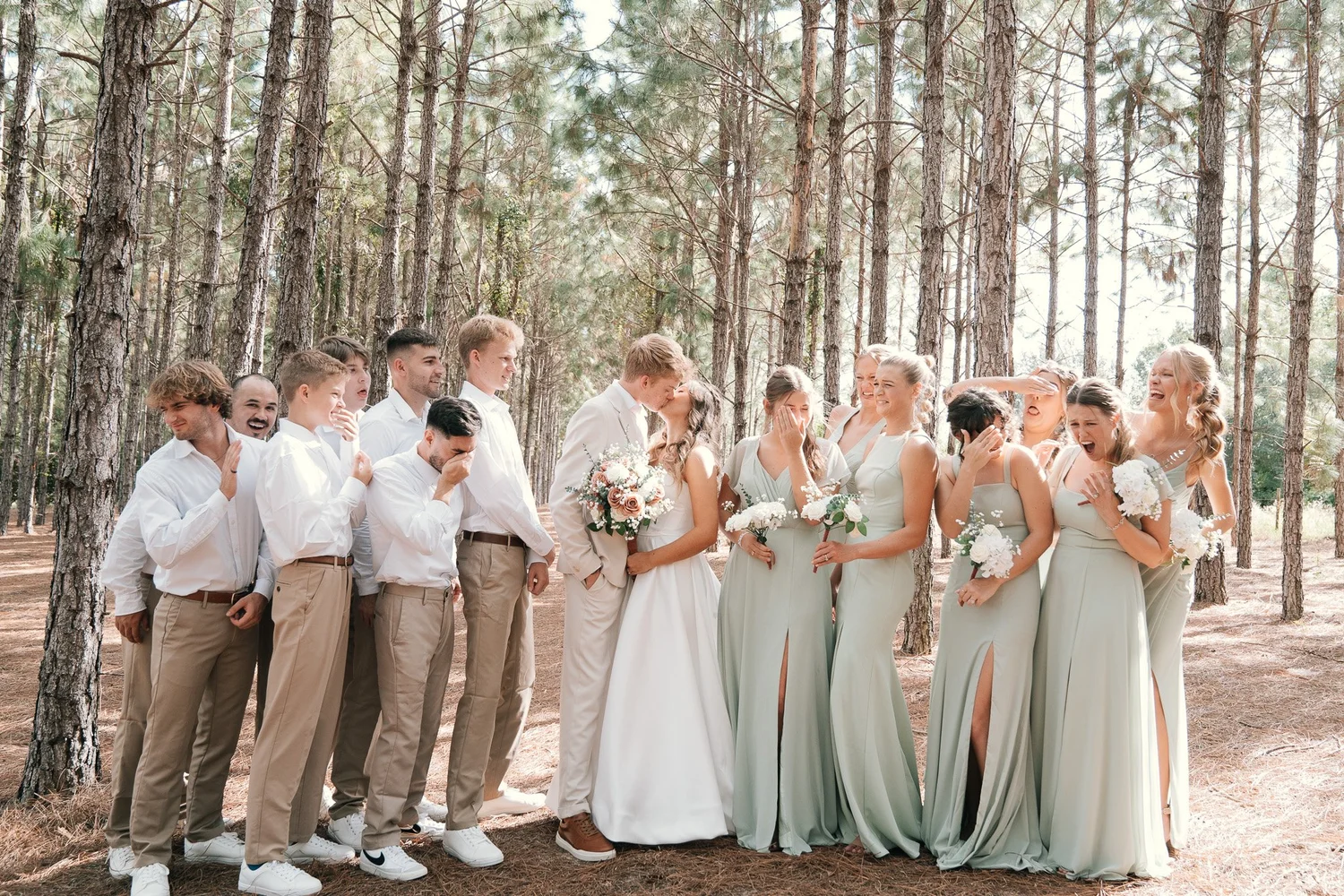 Wedding photography at The Pinery