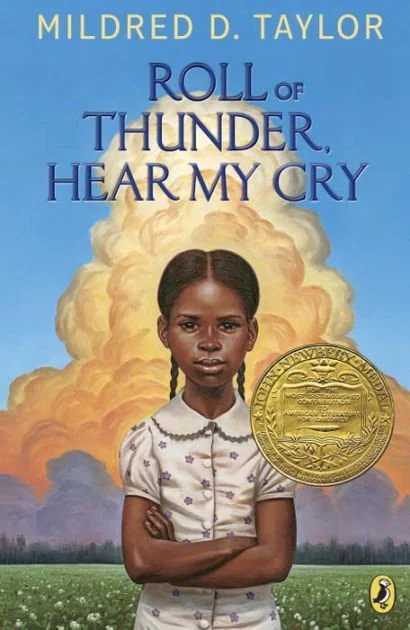 The cover of Roll of Thunder, Hear My Cry by Mildred D. Taylor