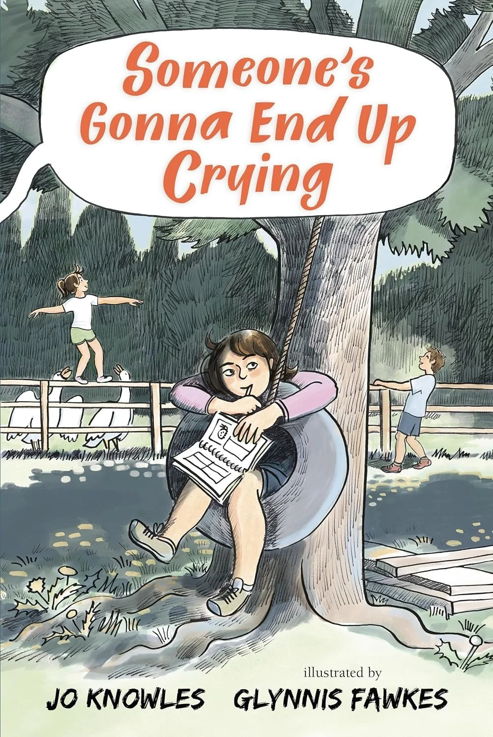 Cover of Jumping Off Swings by Jo Knowles