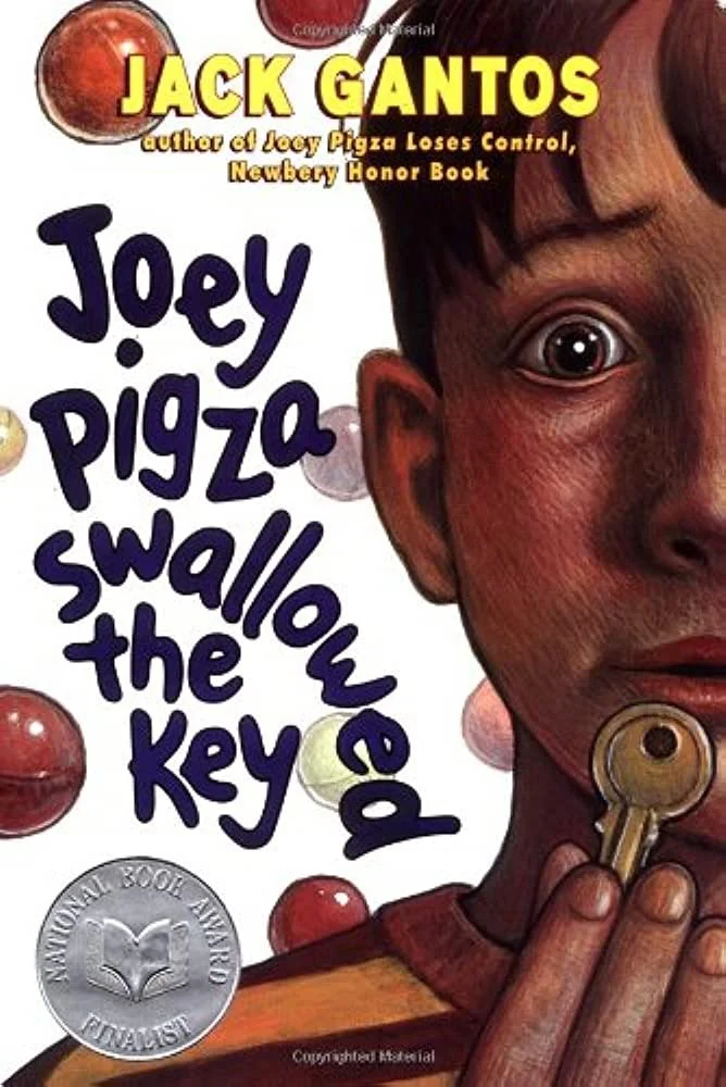 Cover of Joey Pizza Swallowed the Key by Jack Gantos