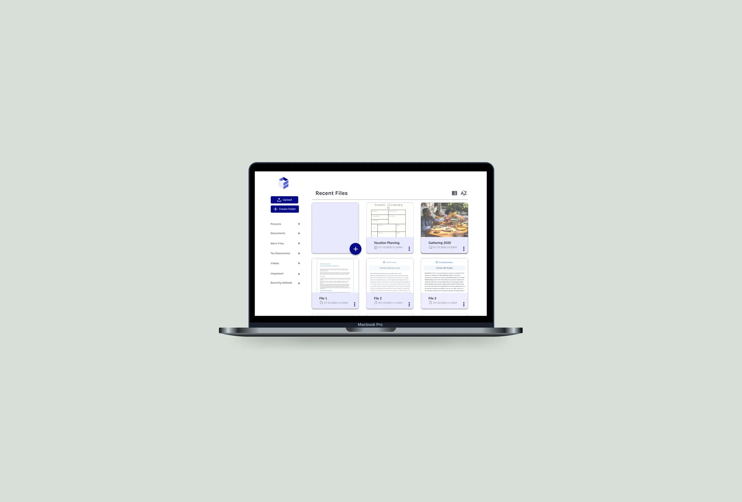 Online Cloud Storage: Updating an unsuccessful application