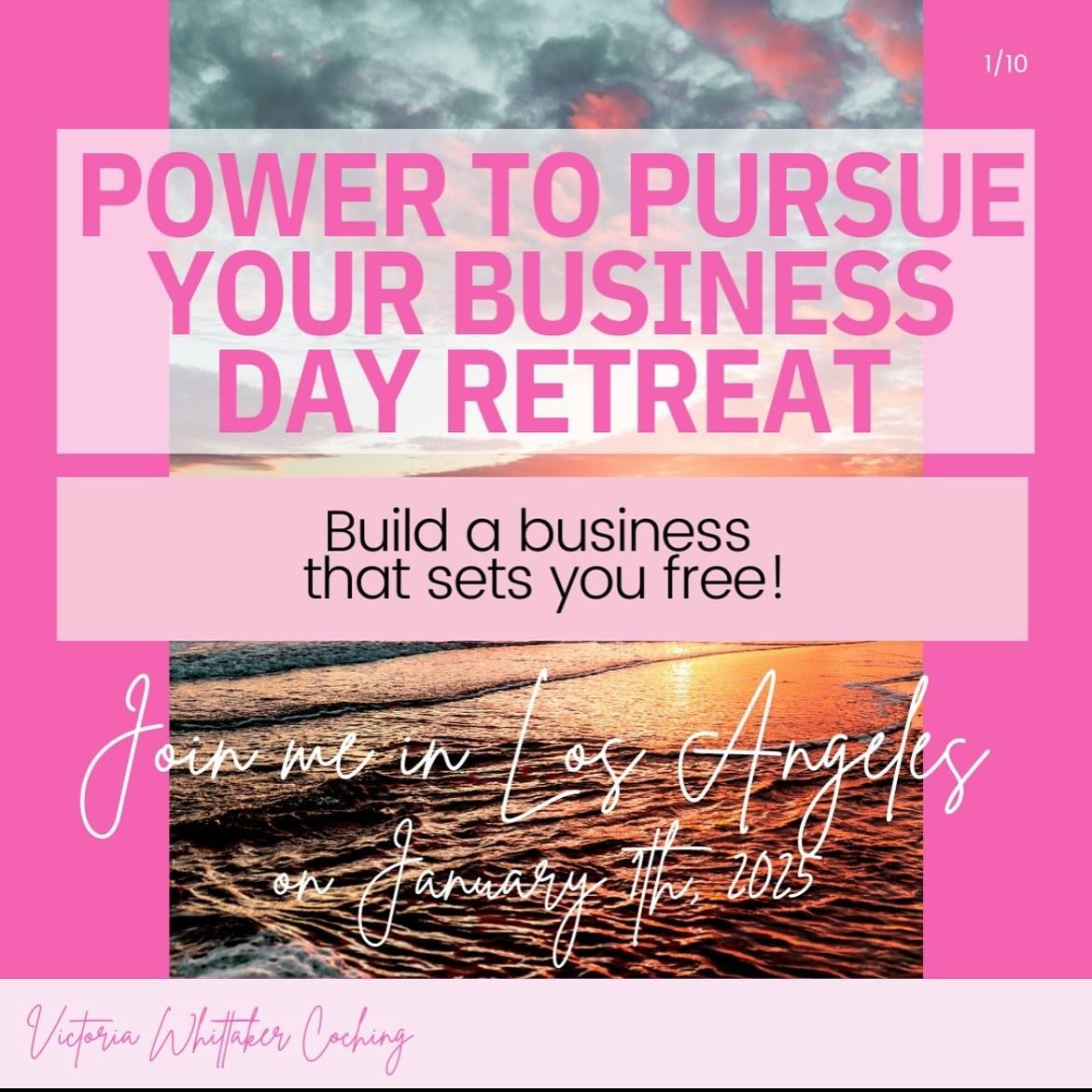 ✨ How many of us start businesses running AWAY from something, instead of running TOWARDS our power?

I did exactly that. And it cost me YEARS of success.

When I first launched my business, I was running away from:
-A toxic work environment
-A senio
