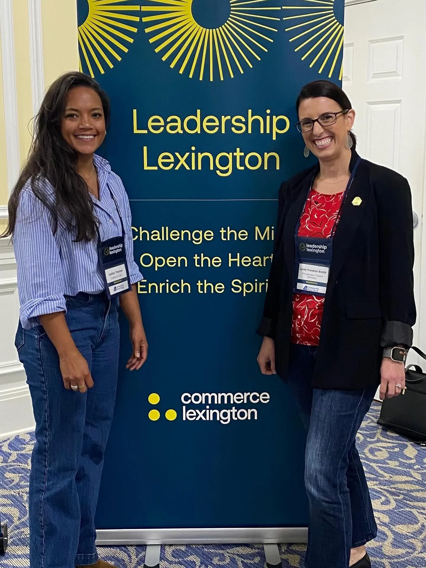 This Week at The Lex!

📝Artistic Director Lyndy Franklin Smith and Board Member Lesley Thomas are having a great time at the @leadershiplex Orientation Retreat. 

☀️We are wrapping up our final week of Summer Camps! Our littlest campers have been ha