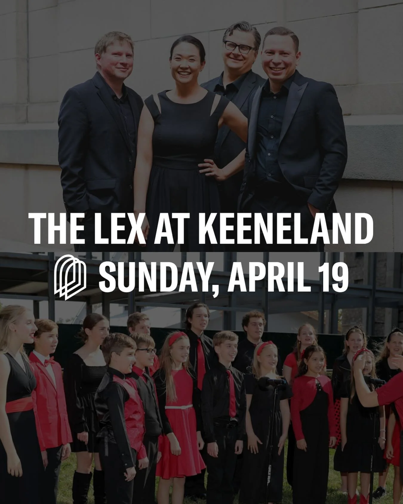 Come join us for a day of music and fun at the races! 

Support our programs here at The Lex and enjoy a fabulous day at @keeneland on Sunday, April 19!

The Lexington Theatre Company Quartet will be playing at the East Gate from 11am-1pm. And our Pr
