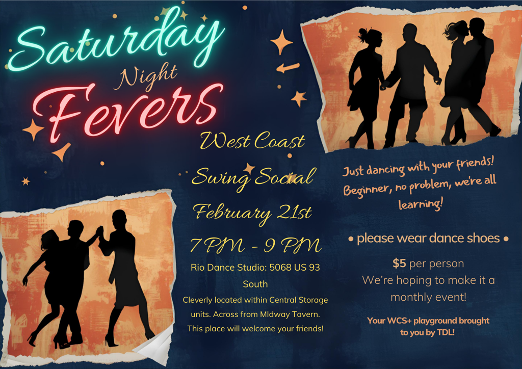 saturday night fever: west coast swing social!