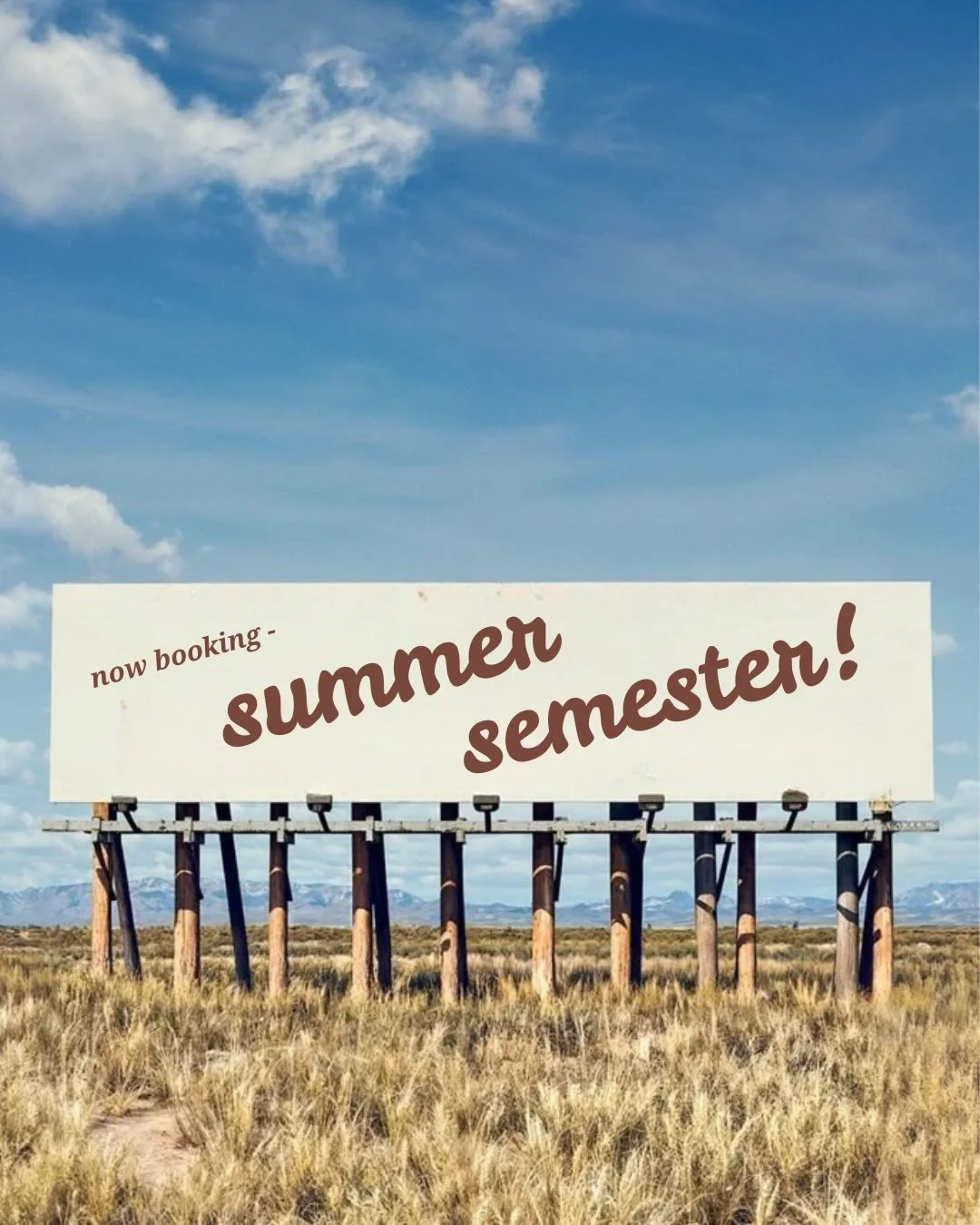𝘺𝘢𝘺 𝘴𝘶𝘮𝘮𝘦𝘳! 🌞

the immediate forecast might be a little questionable ⛈️, but the intermittent tease of full-on montana sunshine has us giddy for the longest days of the year - 𝘨𝘢𝘳𝘢𝘨𝘦 𝘥𝘰𝘰𝘳 𝘰𝘱𝘦𝘯, 𝘮𝘶𝘴𝘪𝘤 𝘣𝘶𝘮𝘱𝘪𝘯𝘨, 𝘴𝘶?