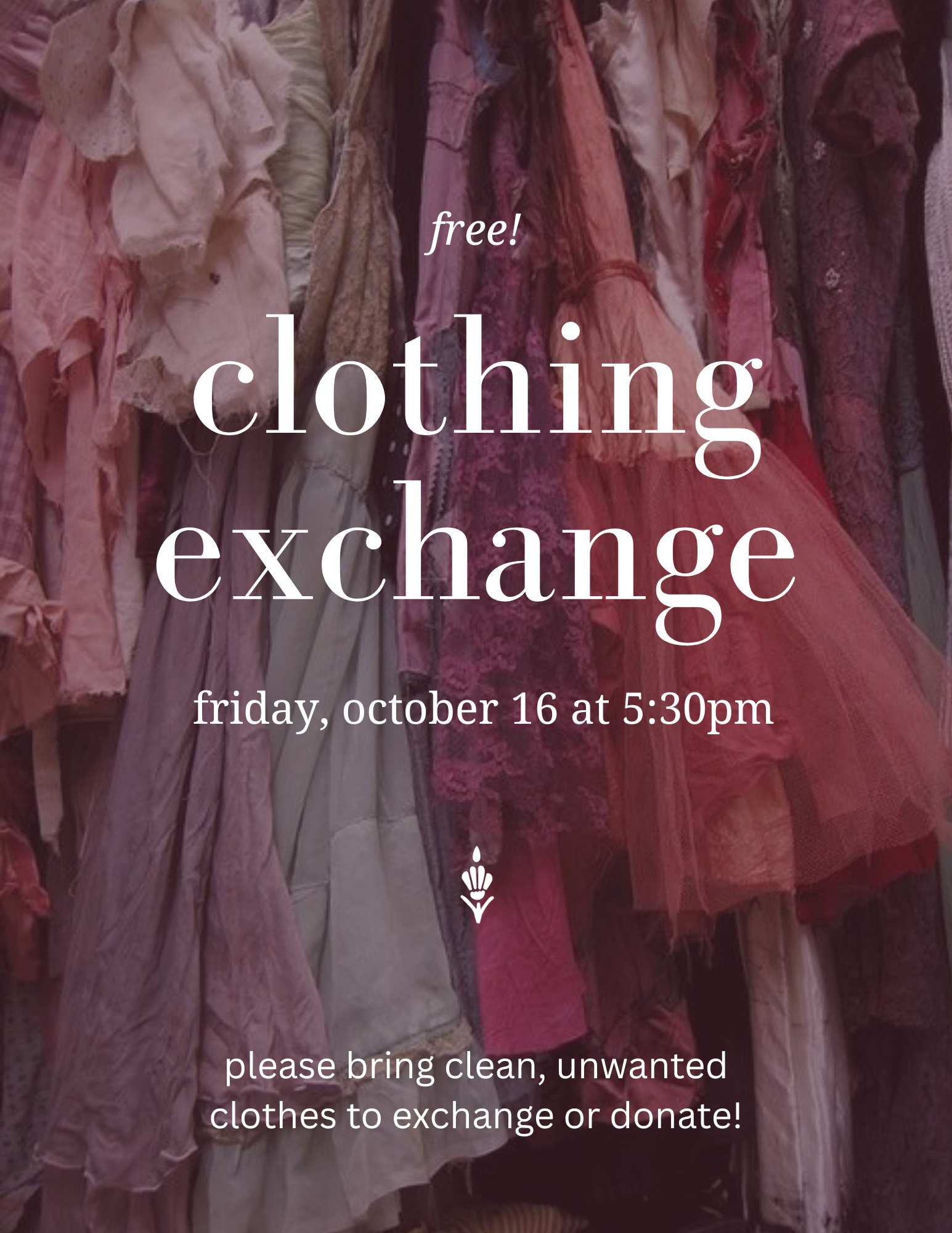 clothing exchange!