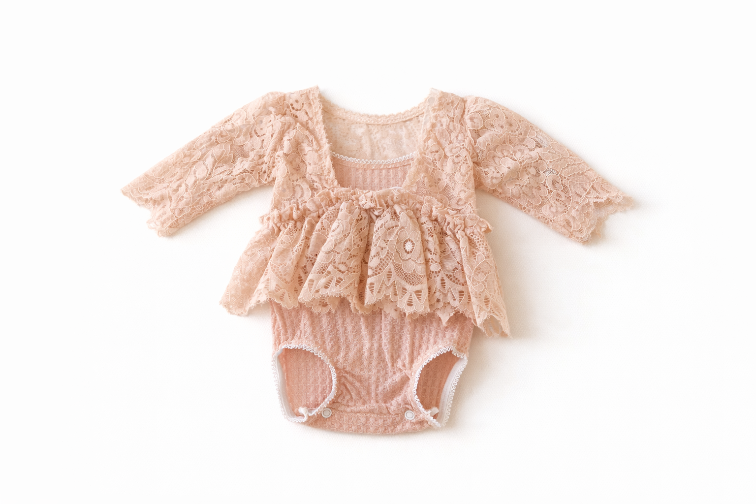 J-NB-Peachy Pink Lace Romper.png