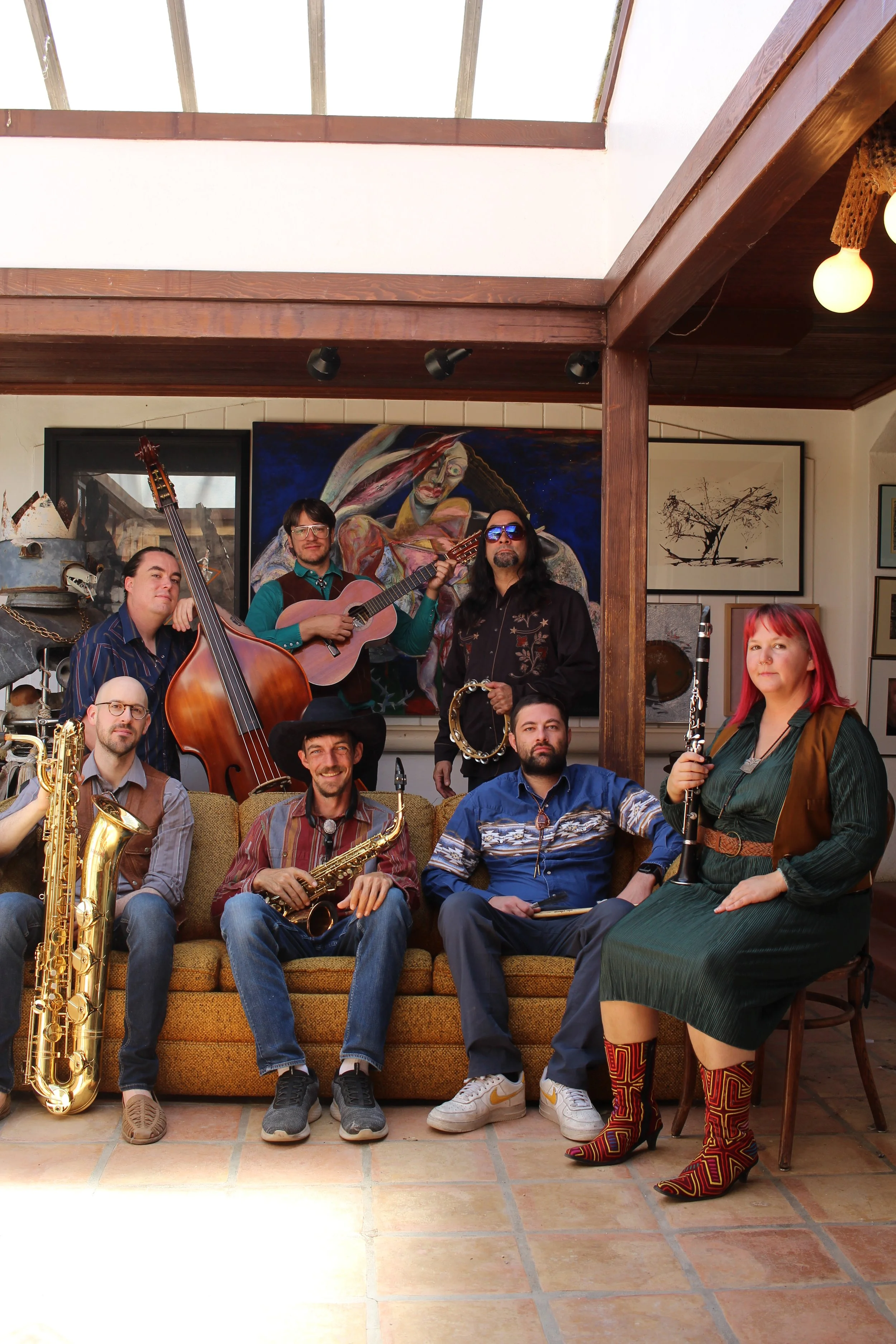 Klezmer Night at Linger Longer with Jordan Wax, Miryam Coppersmith, Little Chef Klezmer Band, and JFUNK