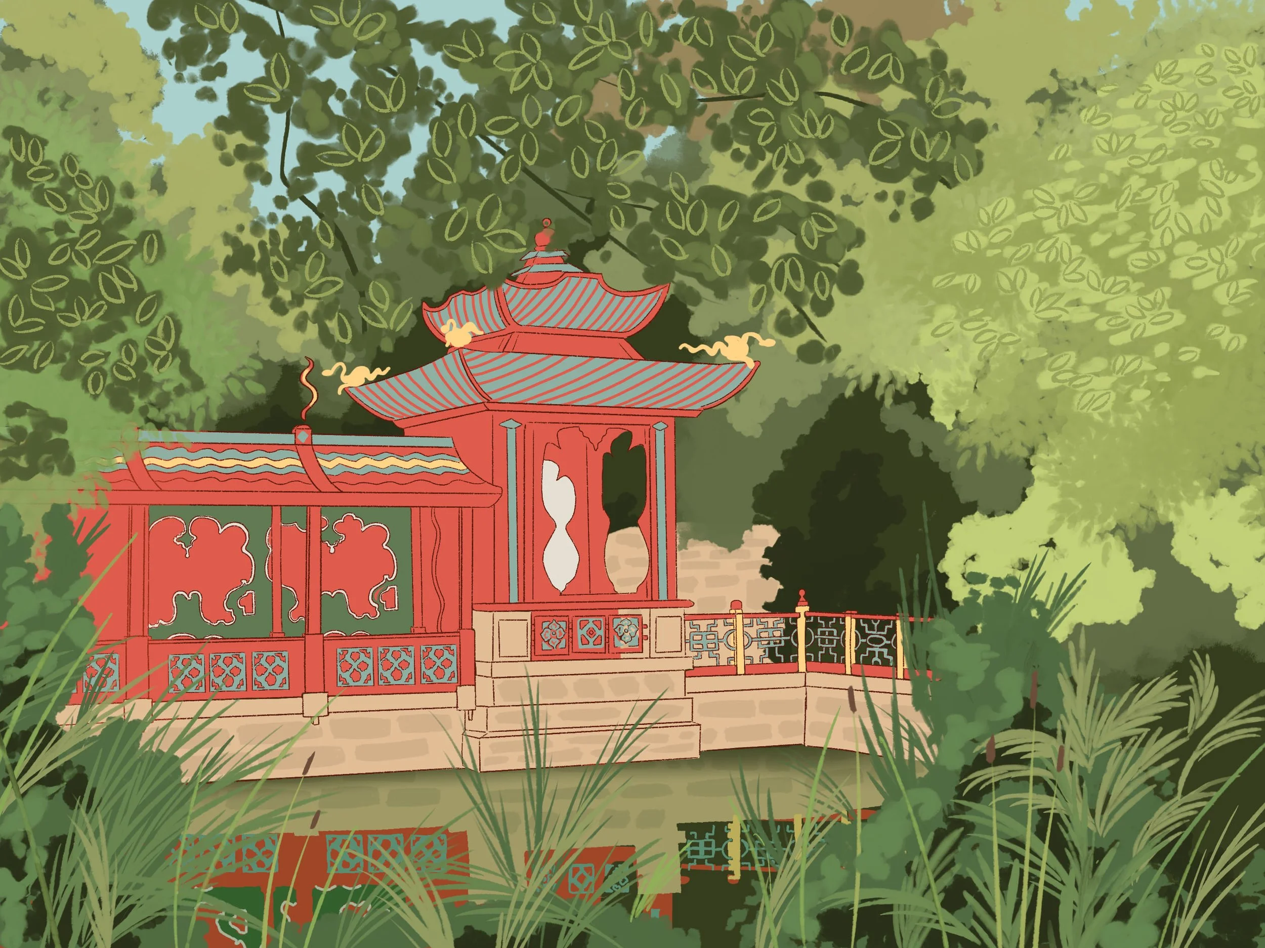 National Trust Illustrations