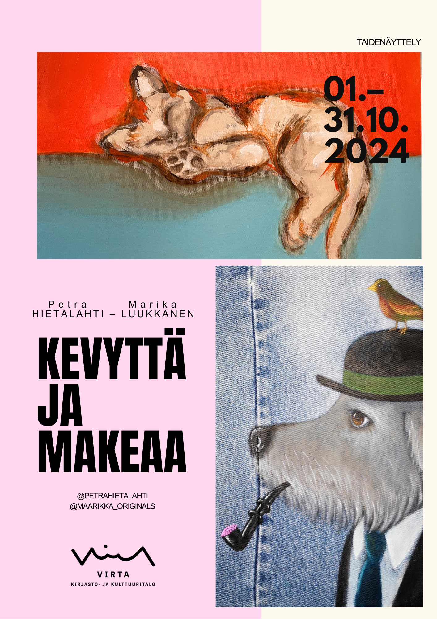  Näyttely Virrassa | Marika Luukkanen