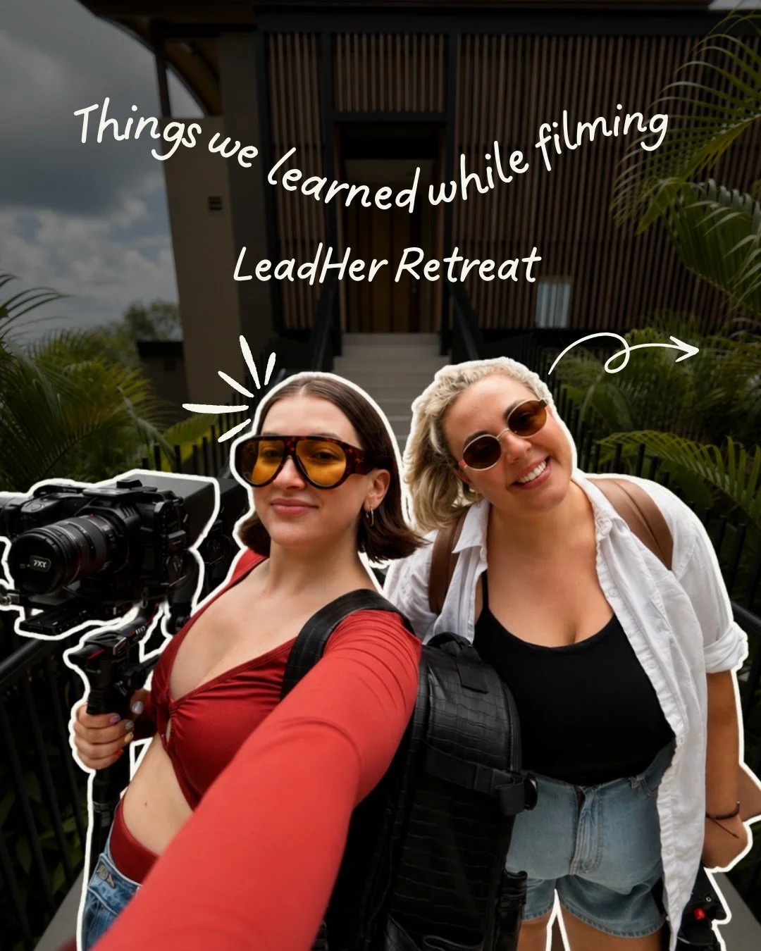 Filming LeadHer Retreat reminded us how powerful the right room can be.

As female creatives, documenting a space filled with female physicians, founders, and high-level women felt incredibly inspiring. Different paths, same energy: ambitious women b