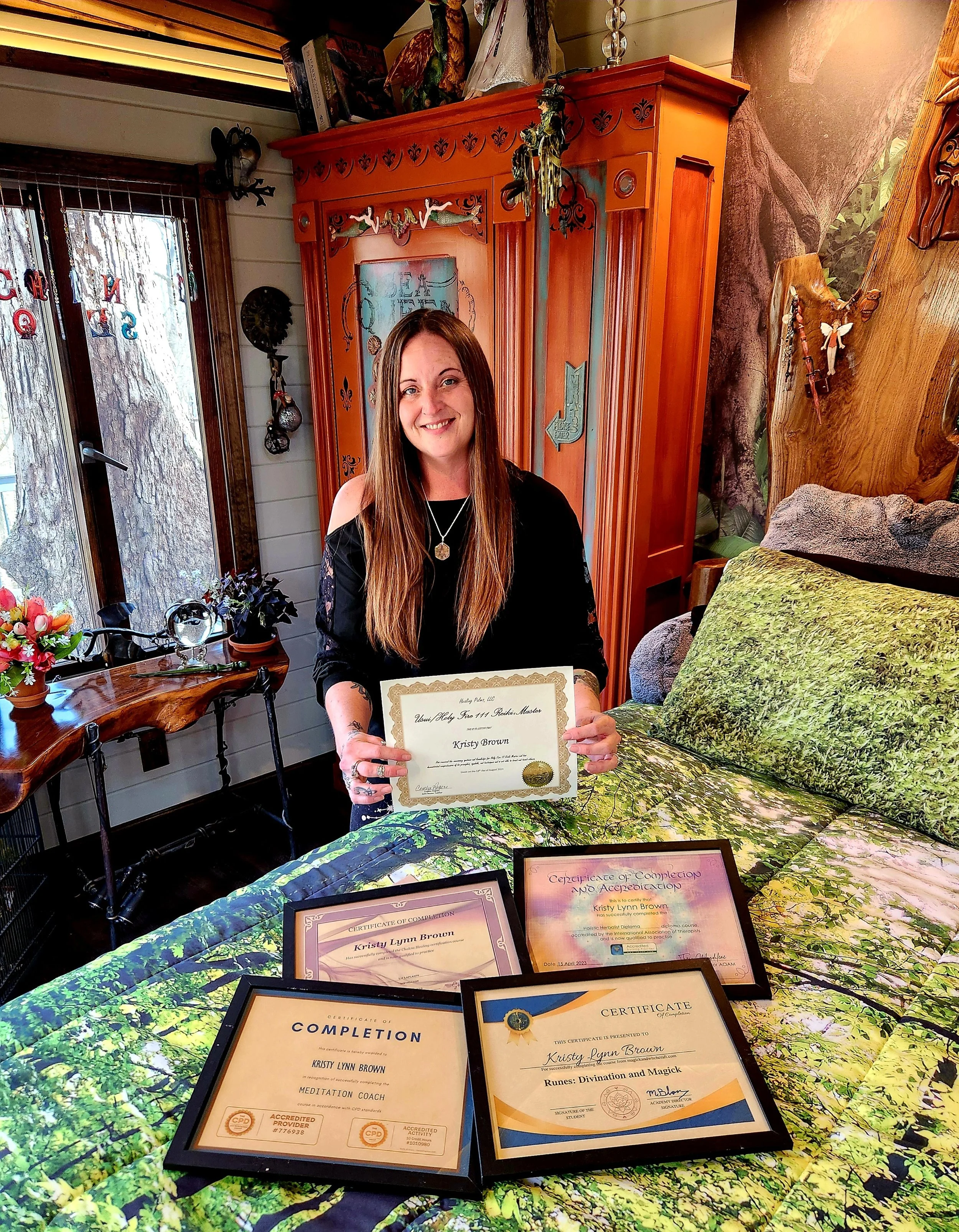 Reiki Practitioner with Certificates