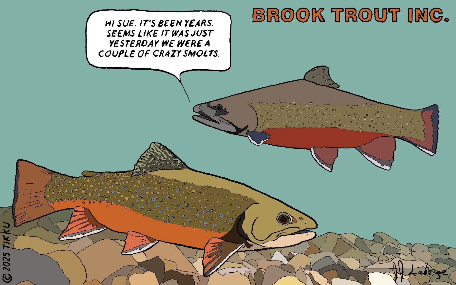 … A COUPLE OF CRAZY SMOLTS.