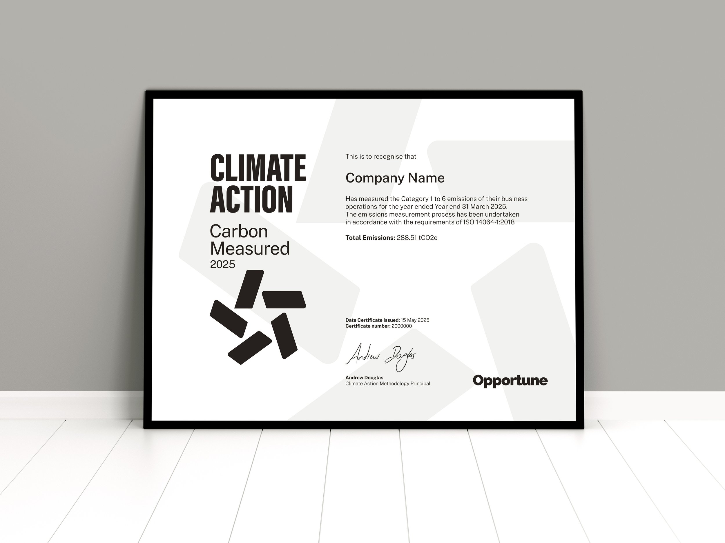 The Climate Action Label
