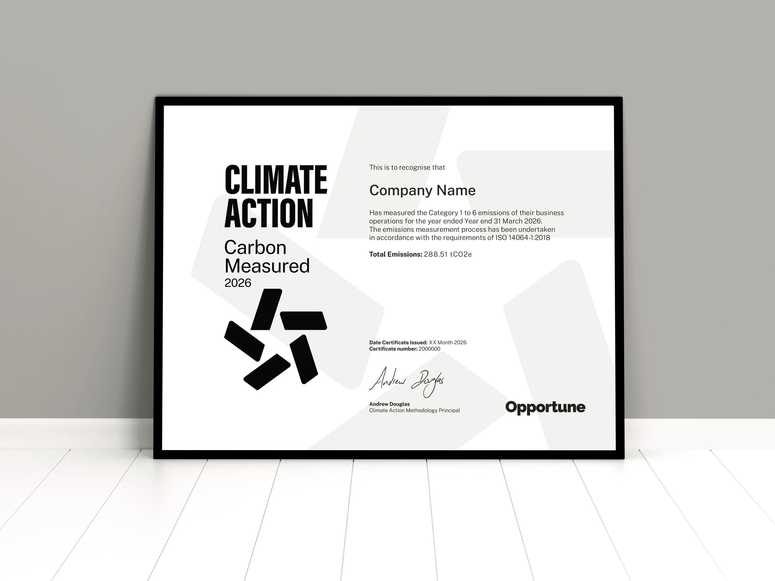 The Climate Action Label
