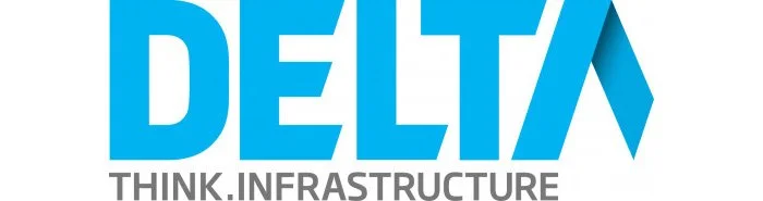 Delta logo with the slogan "Think Infrastructure".