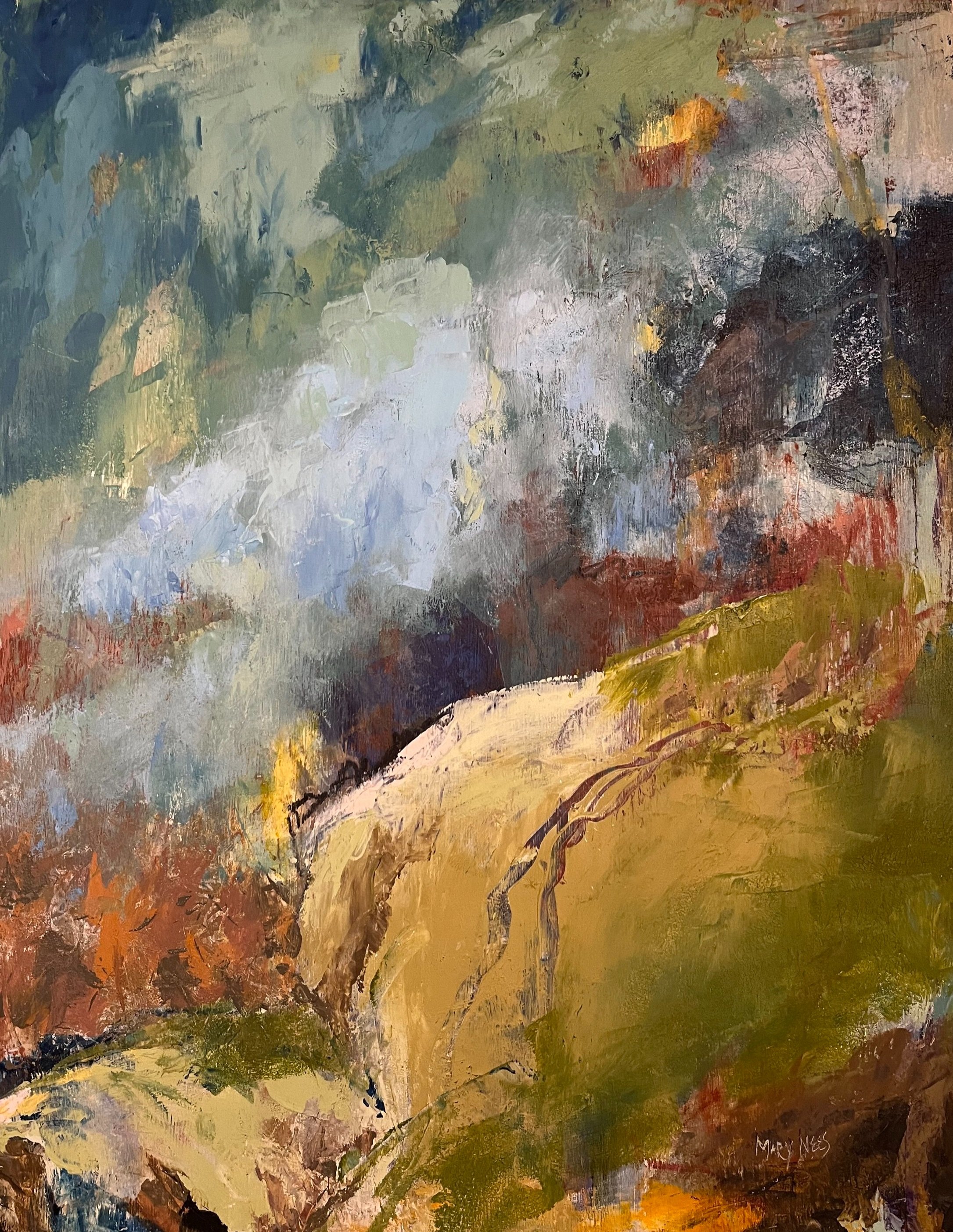 Mary Nees oil painting