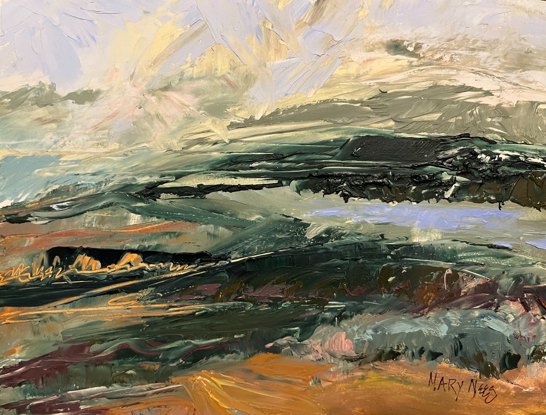 Mary Nees oil painting
