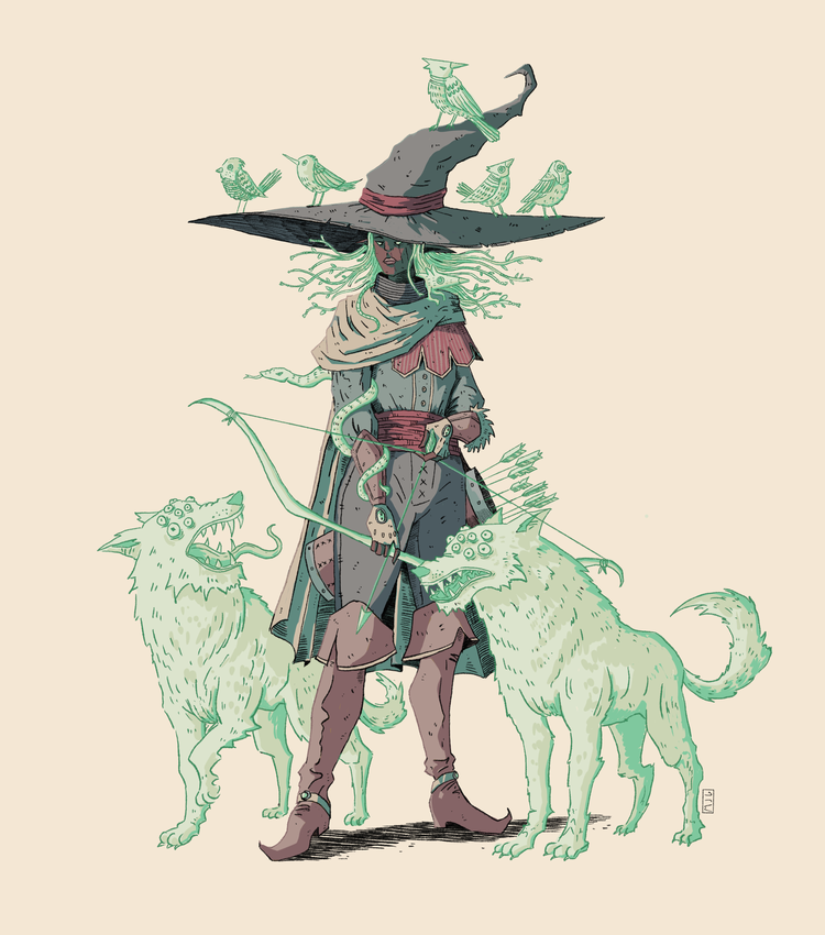 Maxwell Green illustration