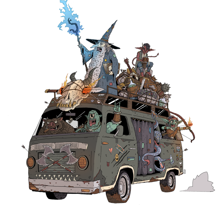 Maxwell Green illustration