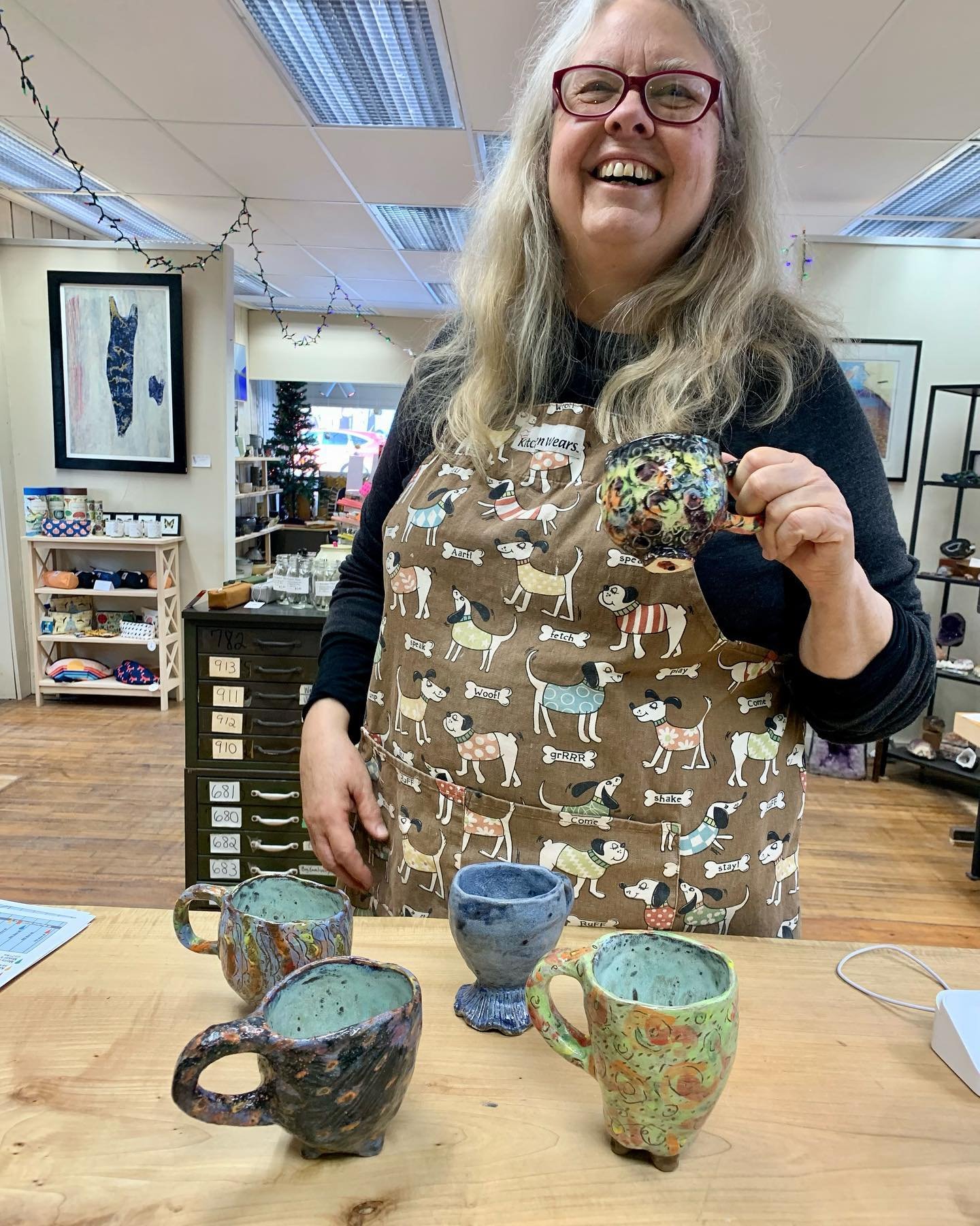 Gail Christenson shares her work at Ghost Ship Gallery