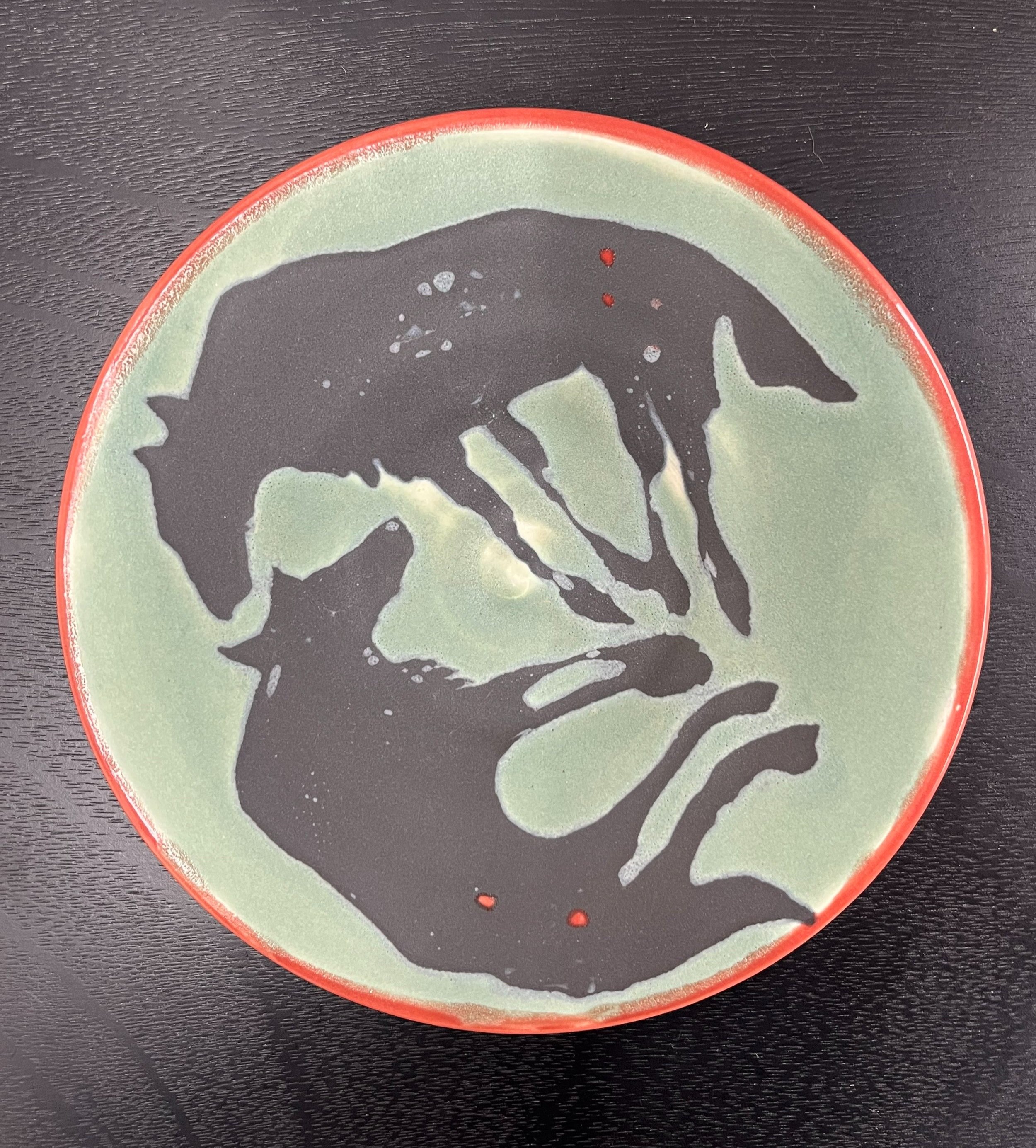Martye Allen ceramic plate