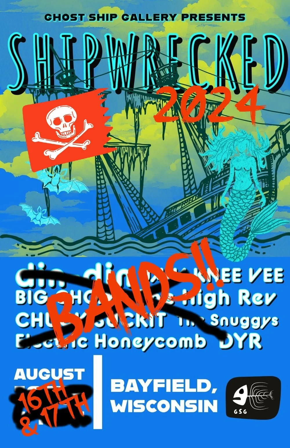 Shipwrecked — Ghost Ship Gallery