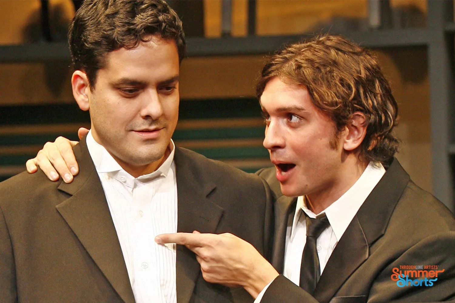  L-R: Jorge Cordova and Anthony Carrigan. Photo by Carol Rosegg 