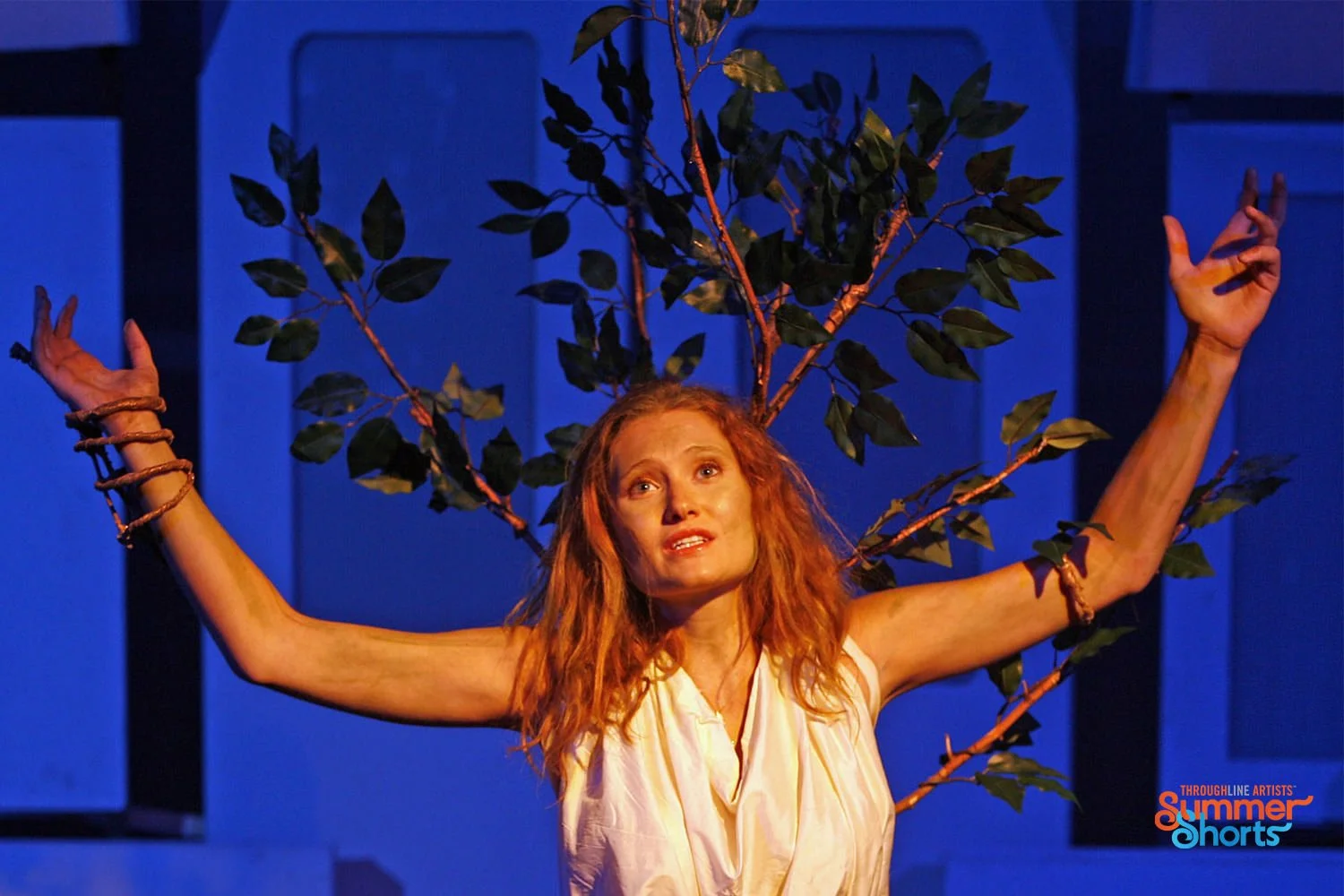  James Katharine Flynn in SKIN DEEP. Photo by Carol Rosegg 