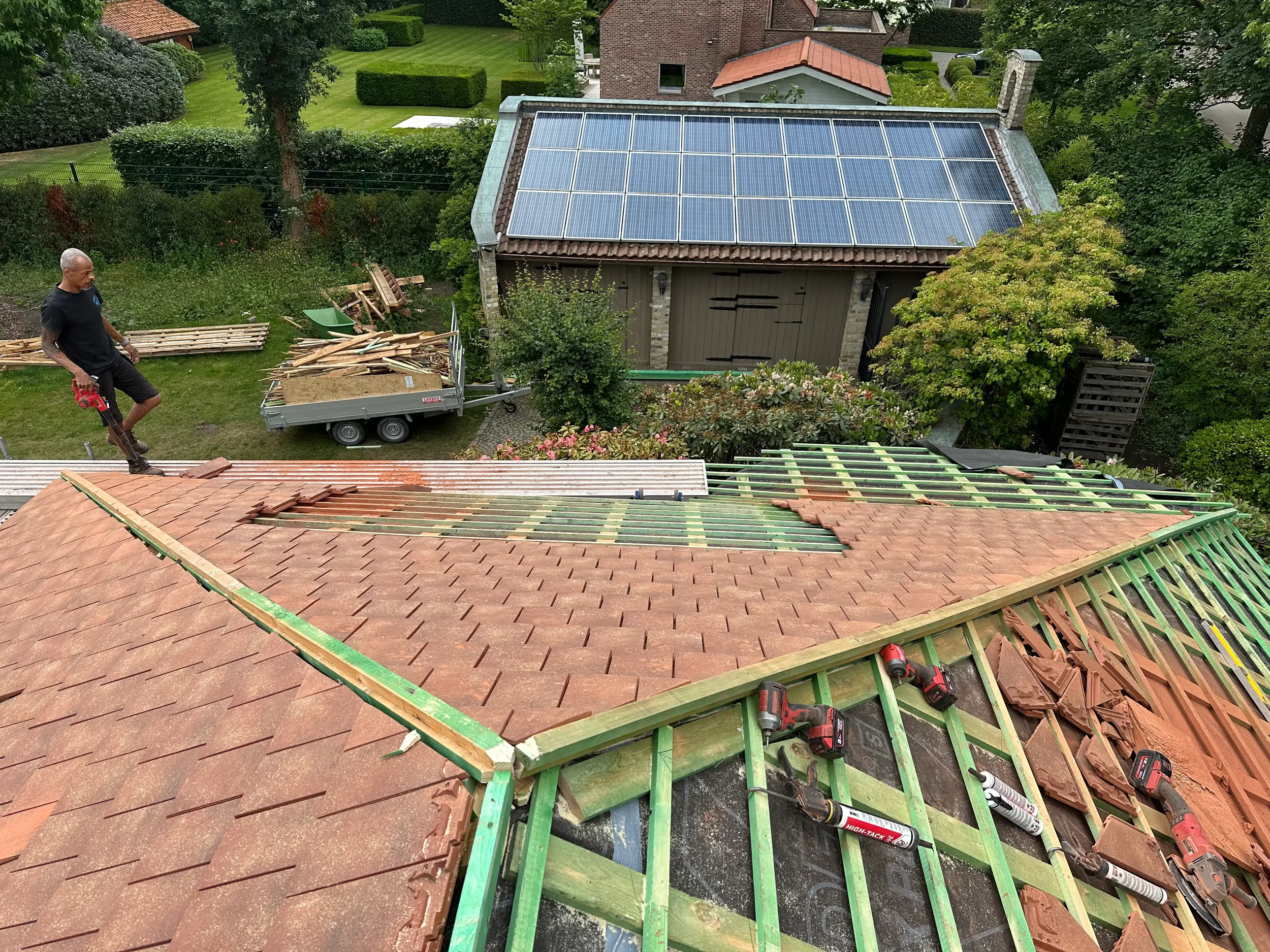 dakkapel laten plaatsen geel