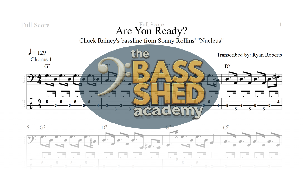 Are You Ready?