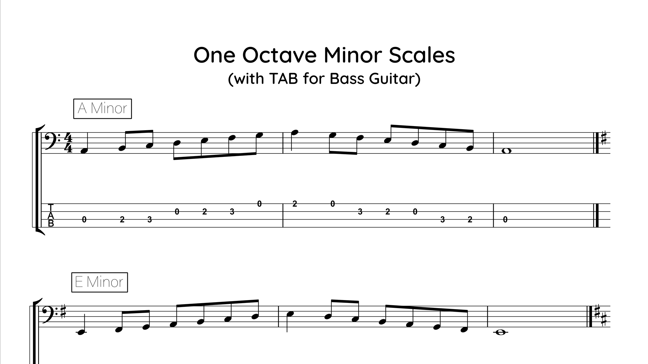 Preview image for Major Scales for Double Bass in Shed Essentials, featuring foundational scale studies and downloadable learning resources from The Bass Shed Academy.