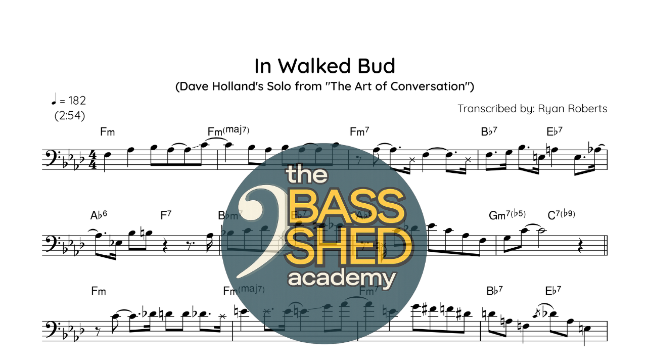 In Walked Bud