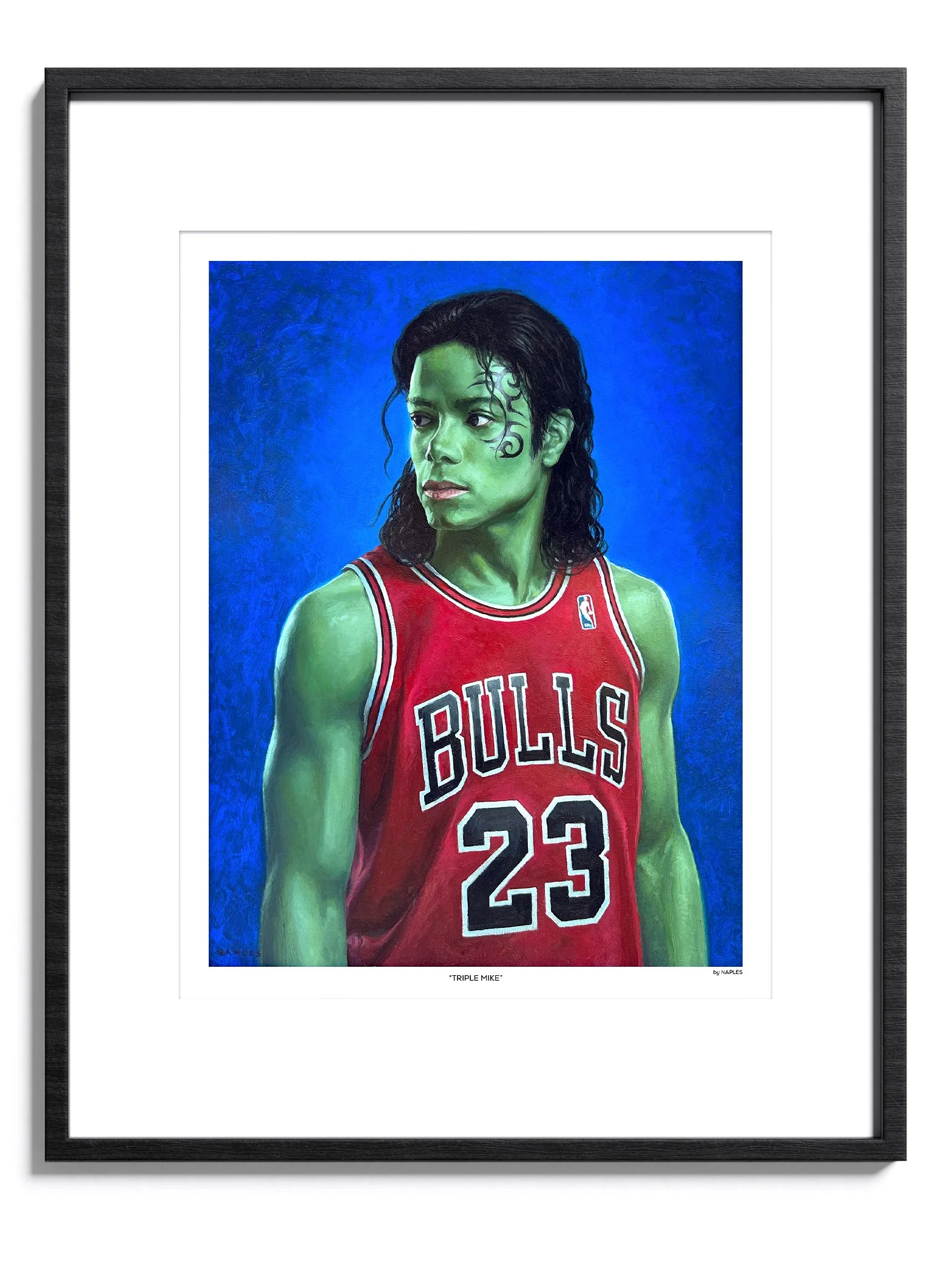 Triple Mike FRAMED PRINT