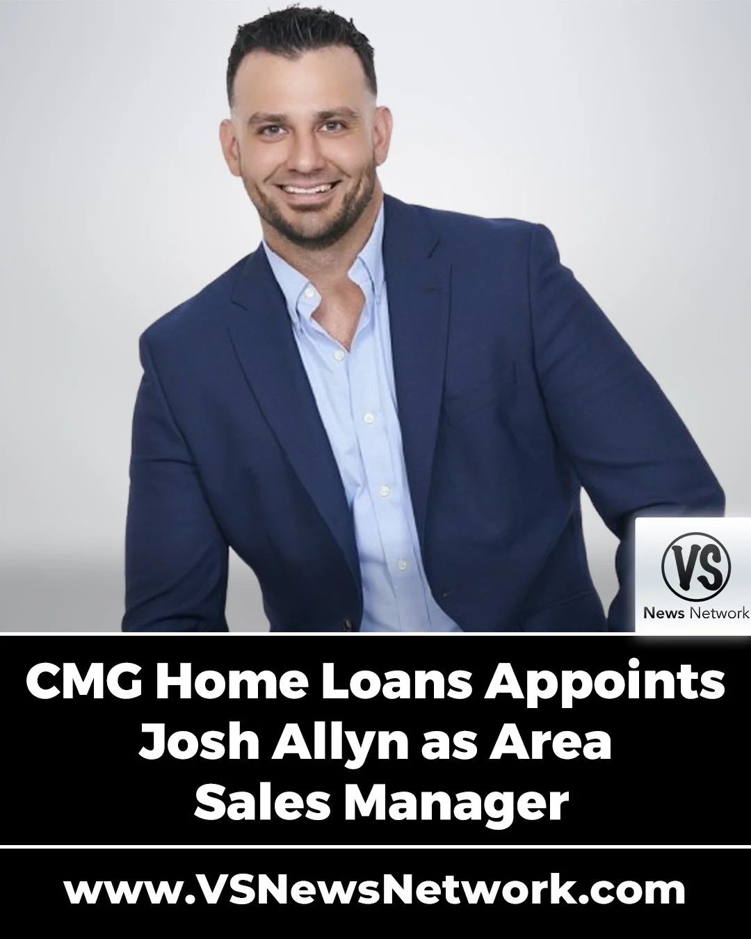 READ NOW: #CMGHomeLoans Appoints Josh Allyn as Area #Sales Manager

Full Stories: www.VSNewsNetwork.com/newsroom

Follow #VSNewsNetwork on X @vsnewsnetwork 

#Finance #Mortgage #MortgageNews #HomeLoans #News #Media #Communications #NewsUpdate #Global