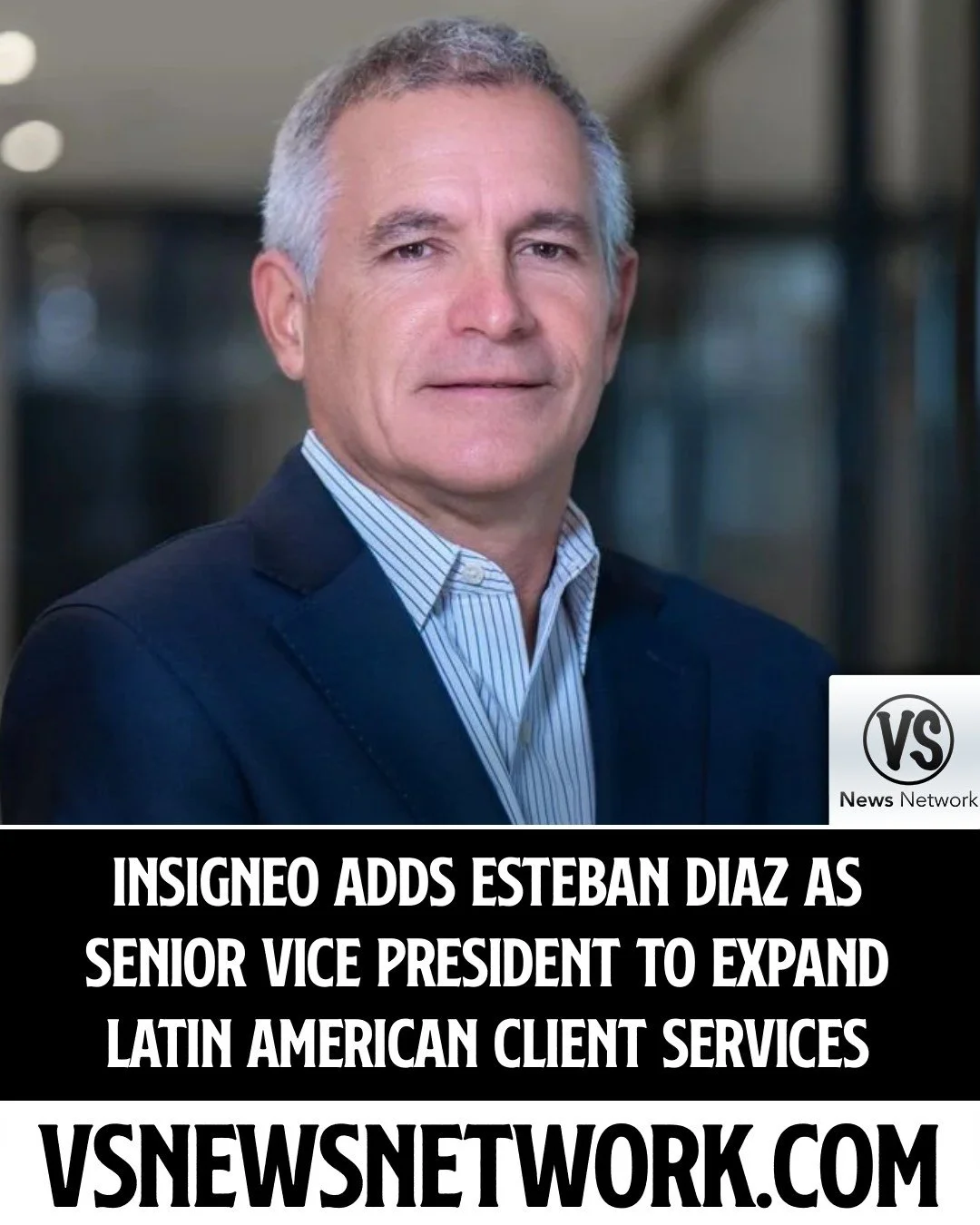 Insigneo Adds Esteban Diaz as Senior Vice President to Expand Latin American Client Services

#Insigneo #EstebanDiaz #WealthManagement #LatinAmerica #ExecutiveAppointments