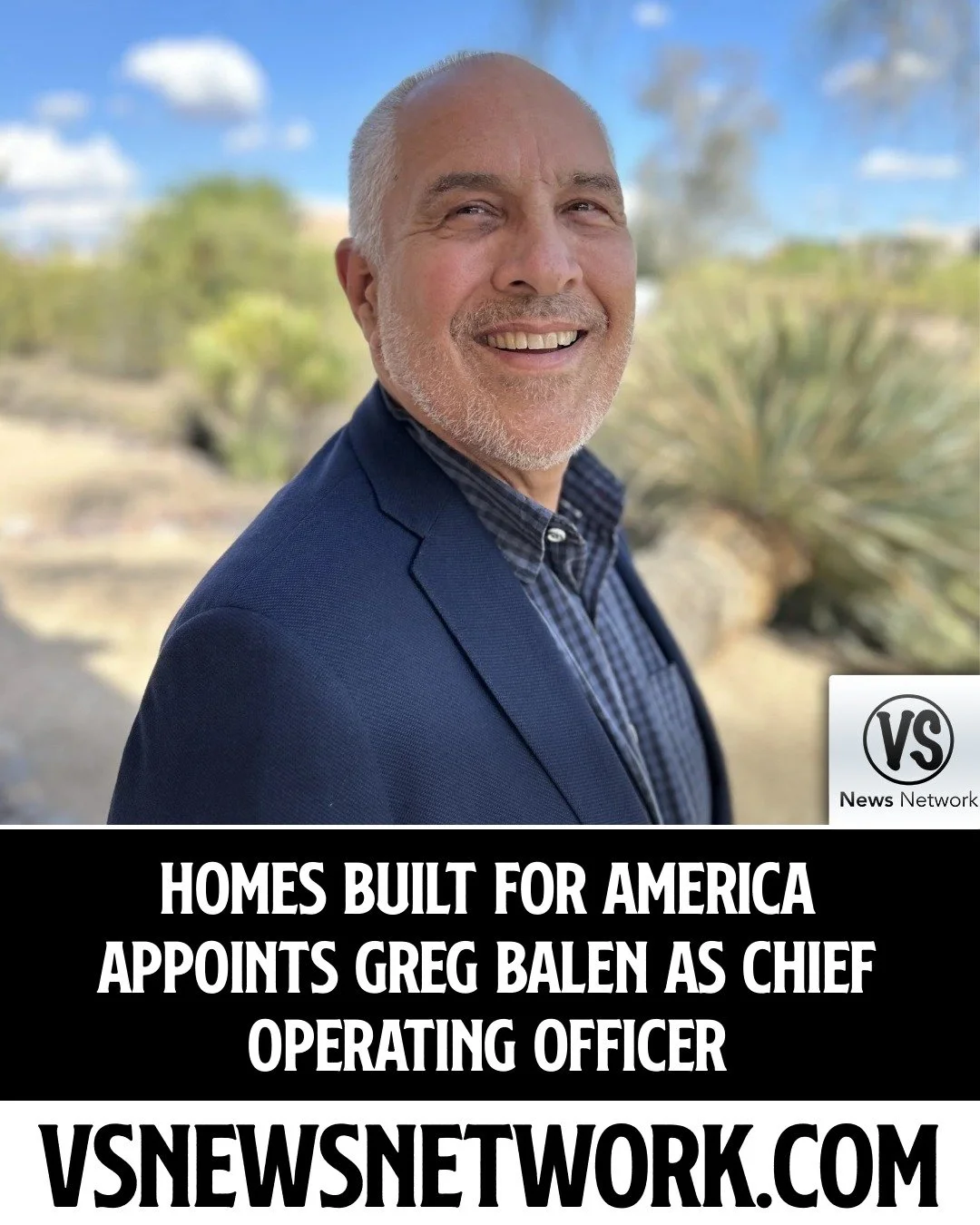 Homes Built For America Appoints Greg Balen as Chief Operating Officer

#HomesBuiltForAmerica #GregBalen #HousingIndustry #OperationsLeadership #ExecutiveAppointments