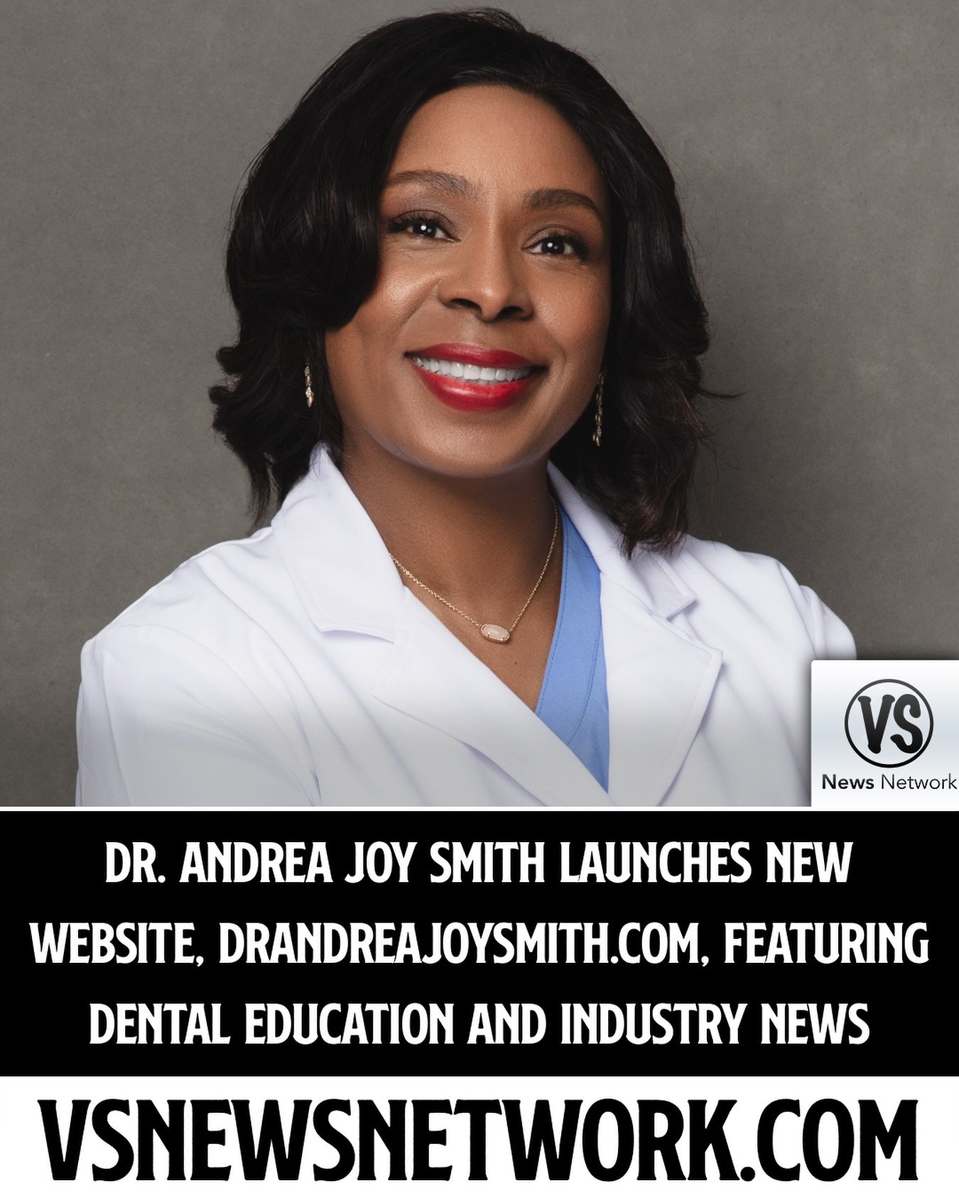 Dr. Andrea Joy Smith has launched DrAndreaJoySmith.com, a new website featuring dental education, clinical insights, industry news and resources for dental professionals.

Full Story: VSNewsNetwork.com

#DrAndreaJoySmith #DentalEducation #Dentistry #