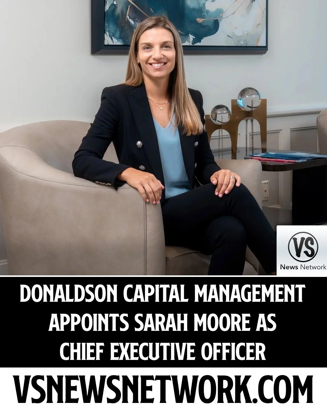 Donaldson Capital Management Appoints Sarah Moore as Chief Executive Officer

#DonaldsonCapitalManagement #SarahMoore #InvestmentManagement #FinanceIndustry #CEOAppointments