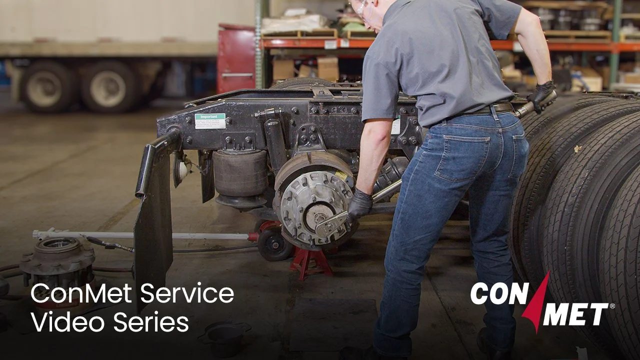ConMet Launches Educational Service Video Series for Wheel-End Maintenance