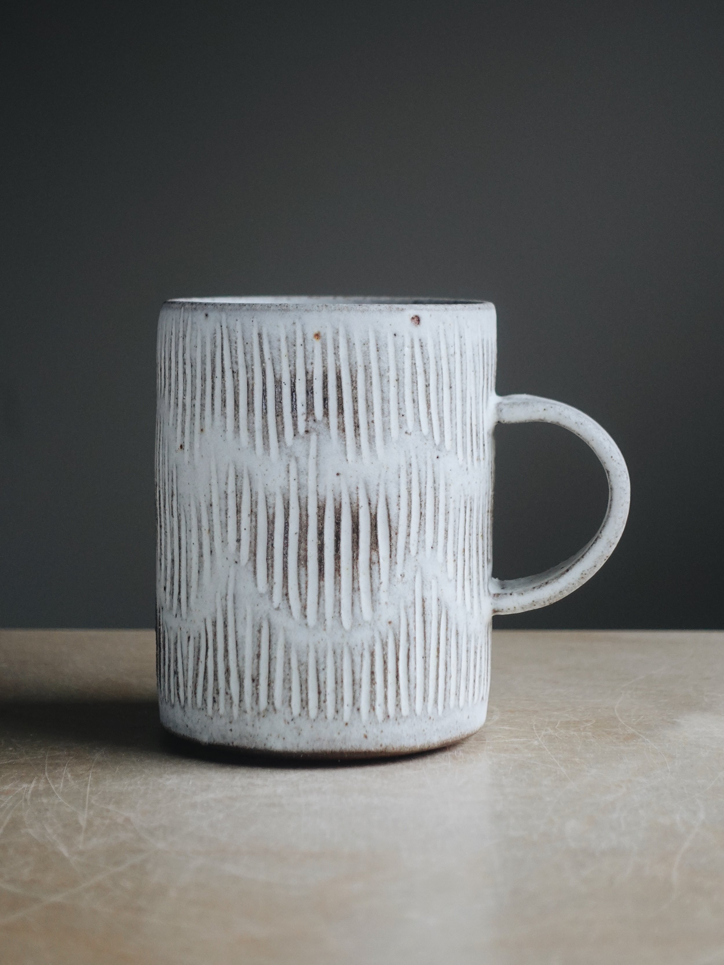 Hand Carved Mug